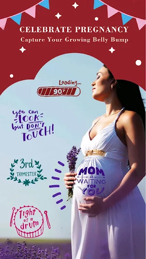 Baby Photo Editor - Pregnancy Milestones Pics Screenshot 2