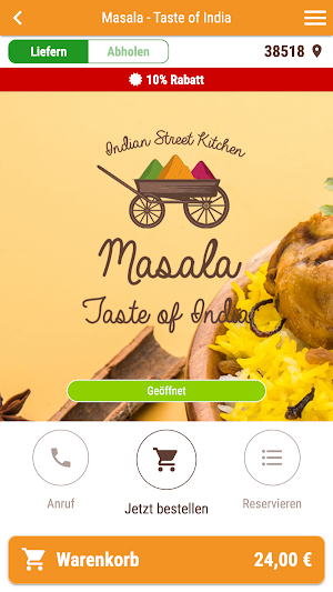 Masala - Taste of India Screenshot 0