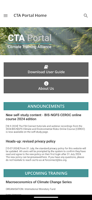 BIS-FSI Connect Screenshot 1