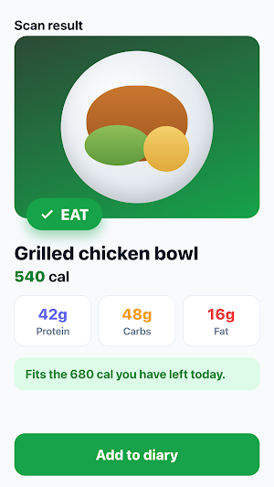 CalCam AI: Calorie Counter Screenshot 2