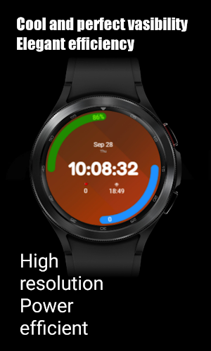 Simple Digital Watch Face Screenshot 0
