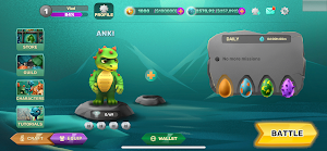 DinoWars - Dino Clash Screenshot 0