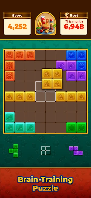 Tasty Blocks: Puzzle Adventure Screenshot 0
