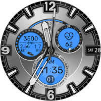 Black Silver Watch