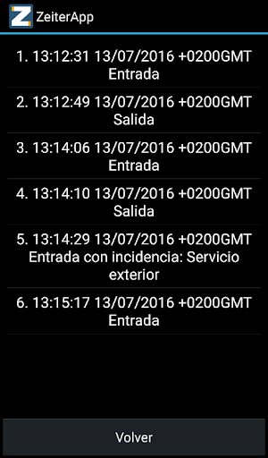 ZeiterApp3 Screenshot 3