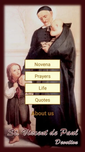 Saint Vincent de Paul Devotion Screenshot 0