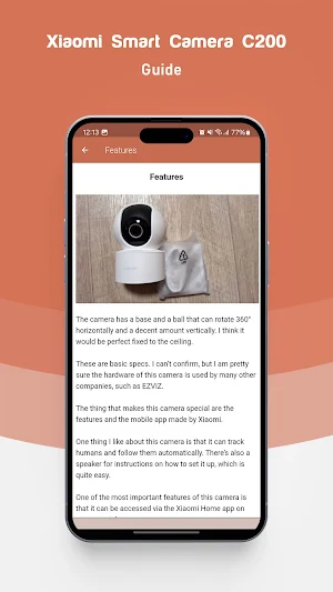 Xiaomi Smart Camera C200 Guide Screenshot 3