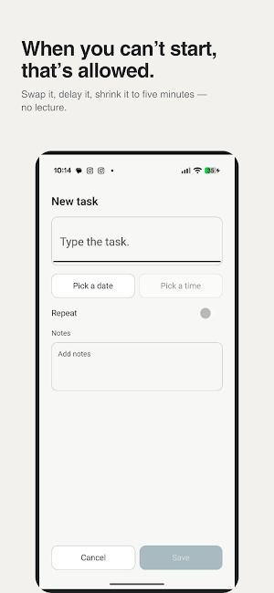 Progress - Task Assistant Screenshot 1