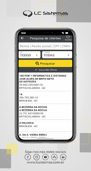 LC Força de vendas Screenshot 3