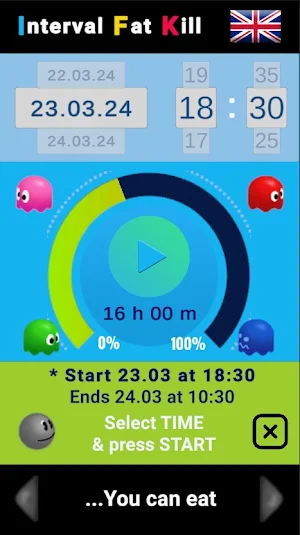 IFK - simple fasting tracker Screenshot 1