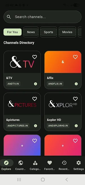 Smart Live TV Screenshot 0