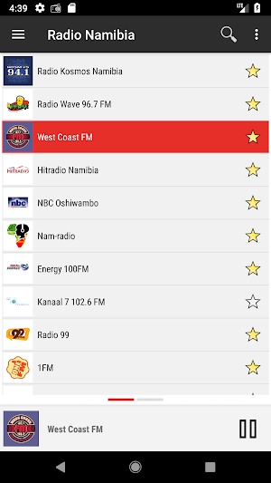 Radio Namibia : Online Namibian radios Screenshot 1
