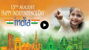 Independence Day Video Maker Screenshot 0