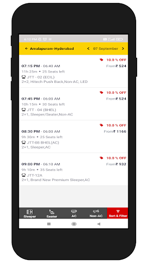 Jayanthi Travels Screenshot 1
