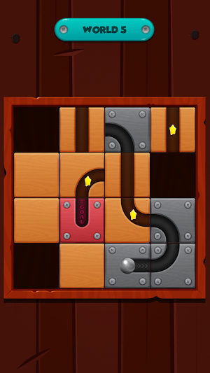 Guiding the ball -簡単パズル Screenshot 1