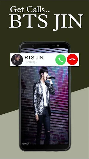 BTS Jin - Fake Video Call Screenshot 1