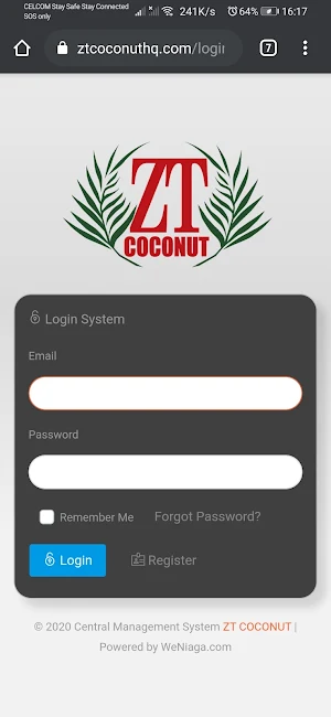 ZT Coconut System Screenshot 0