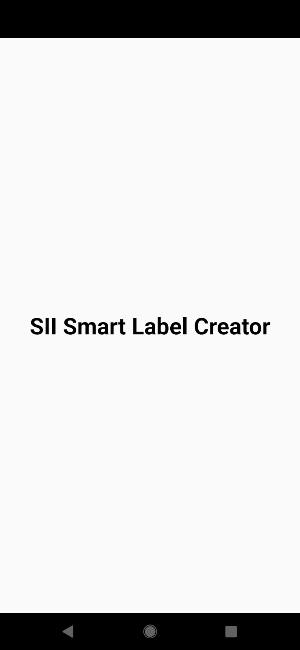 SII Smart Label Creator Screenshot 1