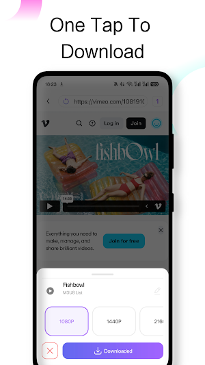 X Video Downloader - HD Player Screenshot 1