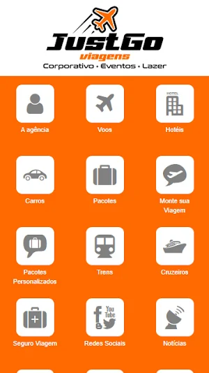 Justgo Viagens Screenshot 0