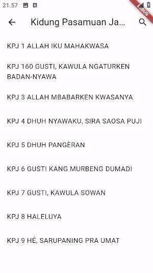 Kidung Pasamuan Jawi [KPJ] Screenshot 1