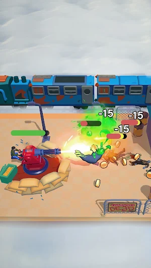 Zombie Rails: Survival Trails Screenshot 1