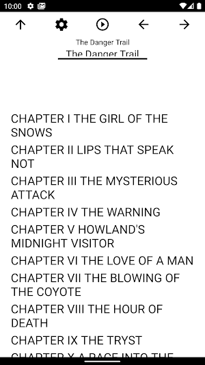 Book, The Danger Trail Screenshot 0