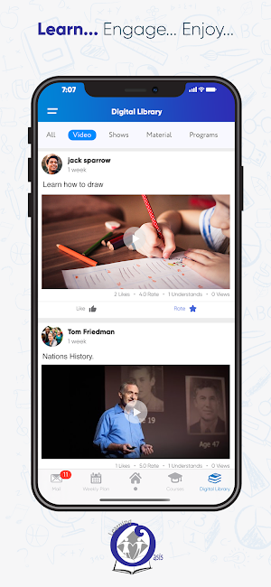 Learning Oasis International School Screenshot 1