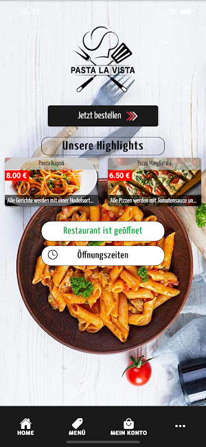 Pasta La Vista Vöhringen Screenshot 0