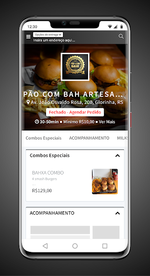 Pão com Bah Artesanal Burger Screenshot 0