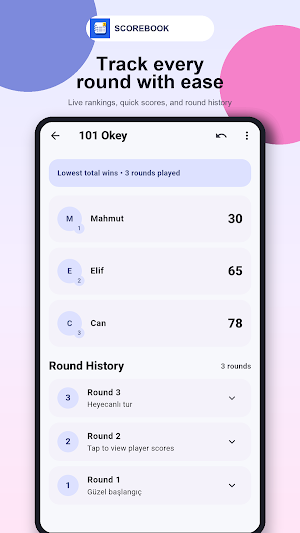 Score Book Screenshot 2