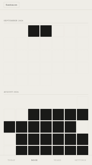 Sentence: One Line a Day Screenshot 1