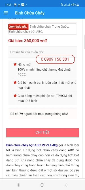 Bình Chữa Cháy Screenshot 3