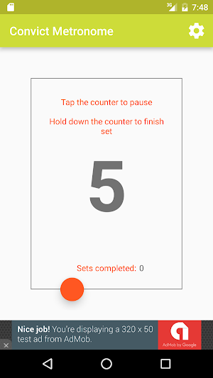 Convict Metronome Screenshot 0