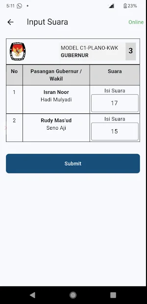 Saksi Pilkada 2024 Kaltim Screenshot 1