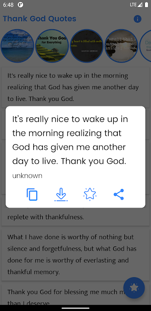 Thank God Quotes and Sayings Screenshot 0