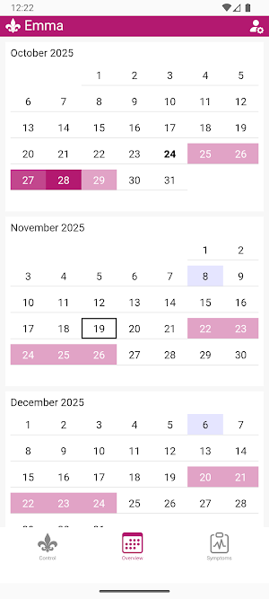 Prime Period Screenshot 1