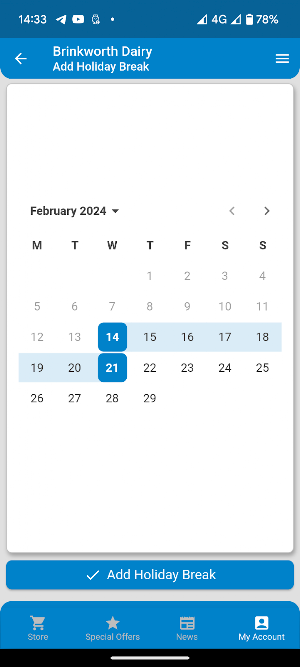Brinkworth Dairy Screenshot 2
