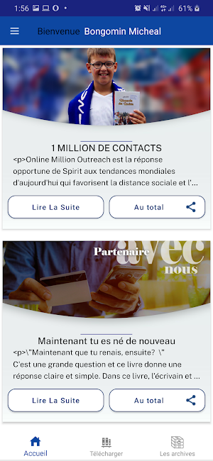 Rhapsodie de Realitie devotionnel quotidien Screenshot 2