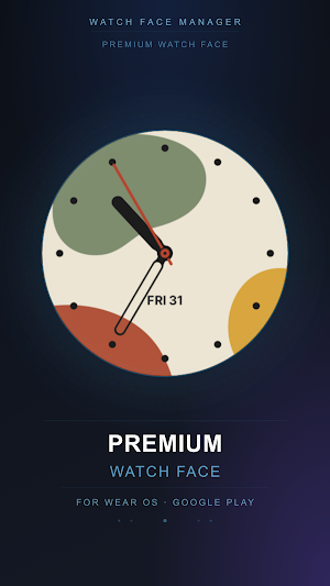 Modernist Bloom Watch Face Screenshot 3