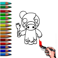 BTS Noob Coloring Bok