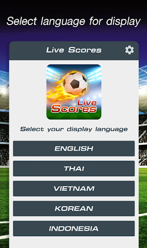Football Live Scores Screenshot 0