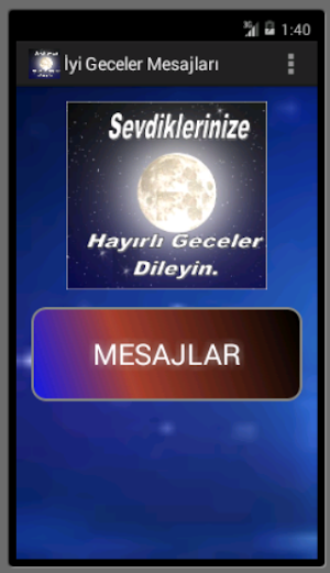 İyi Geceler Mesajları Paylaş Screenshot 0
