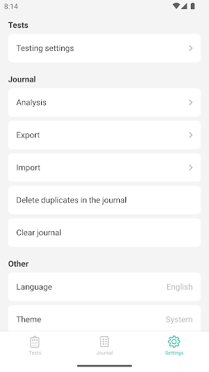 Eye Health Manager Screenshot 1