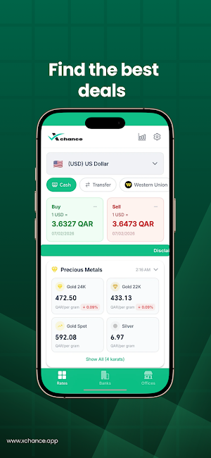Xchance: Find the Best Rates Screenshot 2
