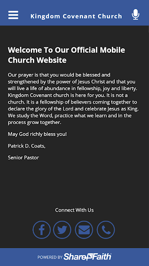 Kingdom Covenant Church Screenshot 1