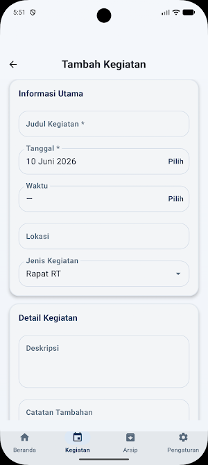 Catatan Rt Screenshot 1