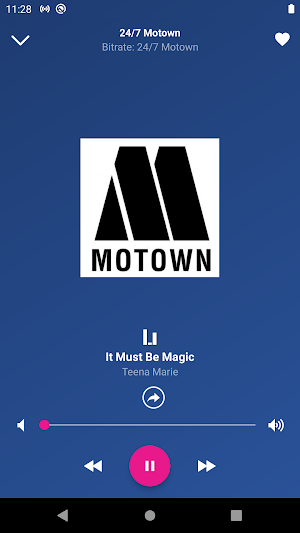 Motown Music Radio App Screenshot 1