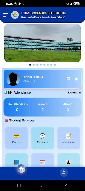 Holy Cross School, Lambakheda Screenshot 2