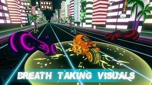 Neon Bike Race: Traffic Rider Screenshot 3
